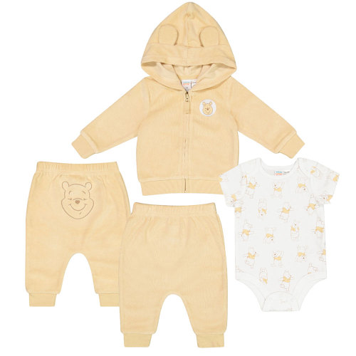 Pooh Jogger Set Beige 6-9M