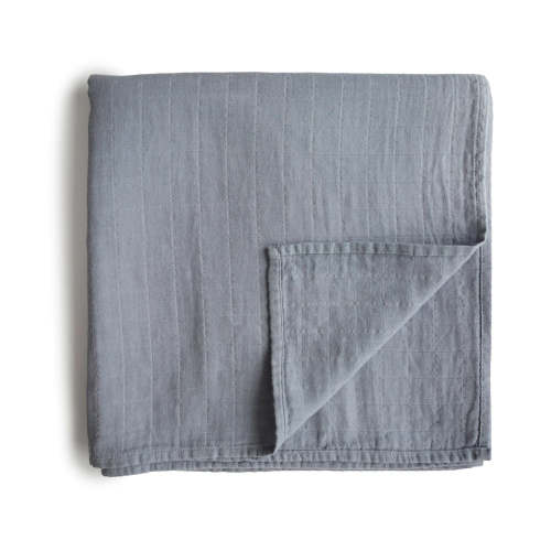 Muslin Swaddle Blanket Organic Cotton - Tradewinds – oh baby!