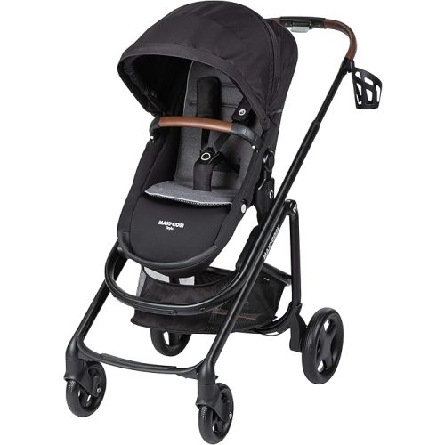 Maxi-Cosi Tayla Stroller, Modular Lightweight Stroller Seat, Parent or World Facing, Essential Black