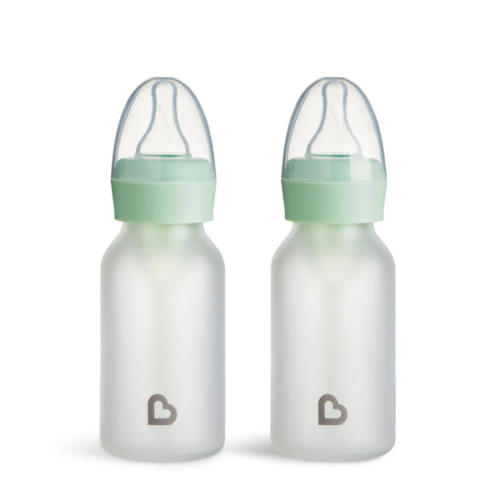 Bond™ Silicone Glass Bottle 4oz or 8oz, 2pk | Munchkin