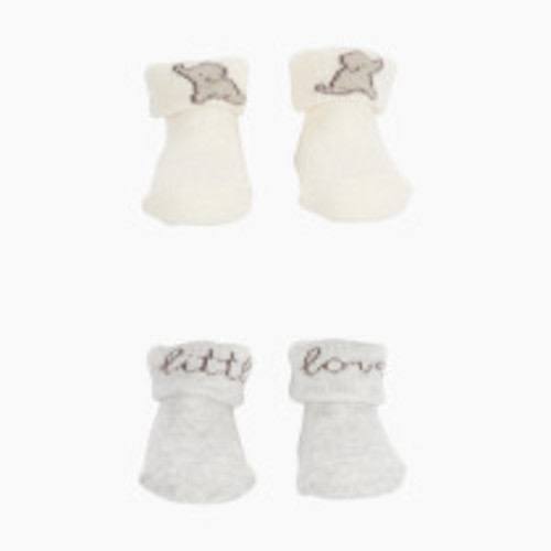 Carter's 2-Pack "Little Love" Baby Socks - Brown, Nb