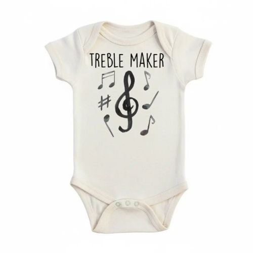 Musician Treble Newborn Baby Onesie® Bodysuit GS1