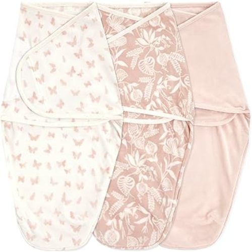 aden + anais Essentials Easy Wrap Swaddle - Easy Swaddle Newborn Swaddle Sack, Baby Swaddles, Sleep Sack Wearable Blanket