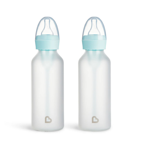 Bond® Silicone Glass Bottle 8oz, 2pk | Munchkin