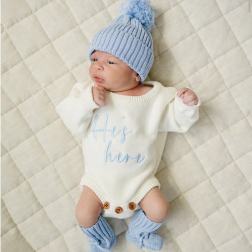 Classic Romper - He's Here Bundle – Sweet June