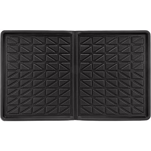 All Weather Mat for Wonderfold W4 - Compatible with Wonderfold Stroller Wagons, Made from TPE to Protect Wagon from Sand, Dirt, and Water Heavy Duty Sturdy Durable, Black，33.5"x20.5"x0.75"