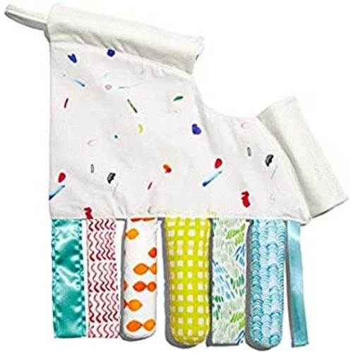 LOVEVERY | The Sensory Strands | The Perfect Play Gym Add On, Sensory Montessori Toy, Infant Learning Sensory Baby Toys for Newborn, Ages 0-12 months