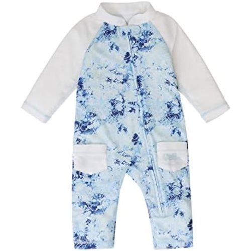 UV SKINZ Baby Boys’ Sun and Swimsuit with UPF 50+ Sun Protection – One-Piece Swimsuit, Baby and Toddler Full Coverage Swim