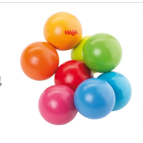 Wooden Beads Clutching Toy