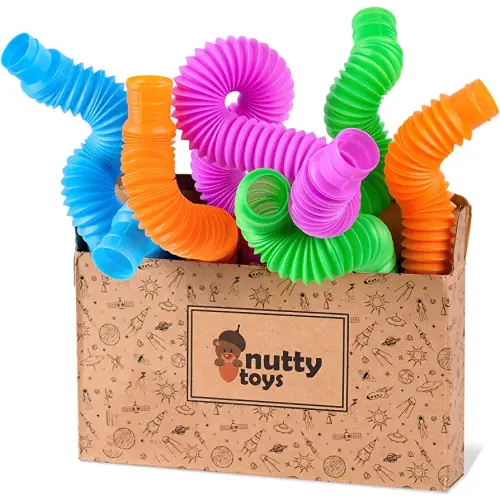 Nutty Toys Pop Tubes Sensory Toys