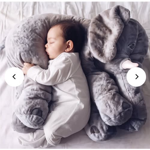 Elephant Cuddle Pillow