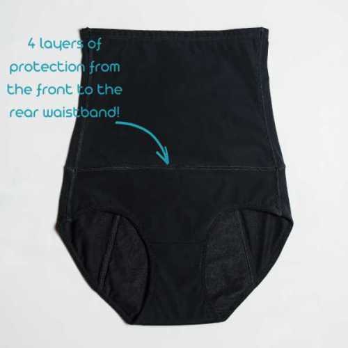 Postpartum Control Brief - Moderate in Black | Modibodi – Modibodi AU