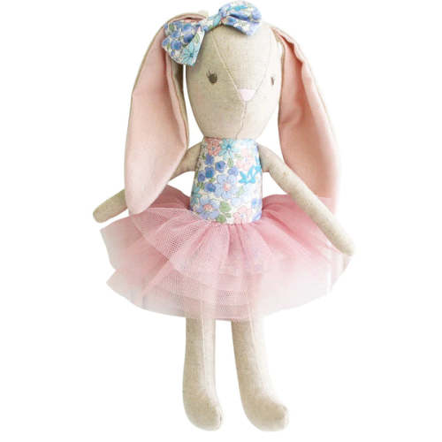 Linen Baby Bunny Liberty Blue