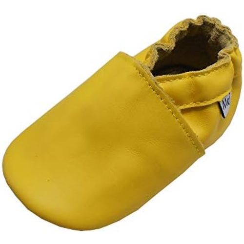 Mejale Baby Leather Shoes Infant Toddler Soft Sole Moccasins Shoes Boys Girls Pre-Walkers
