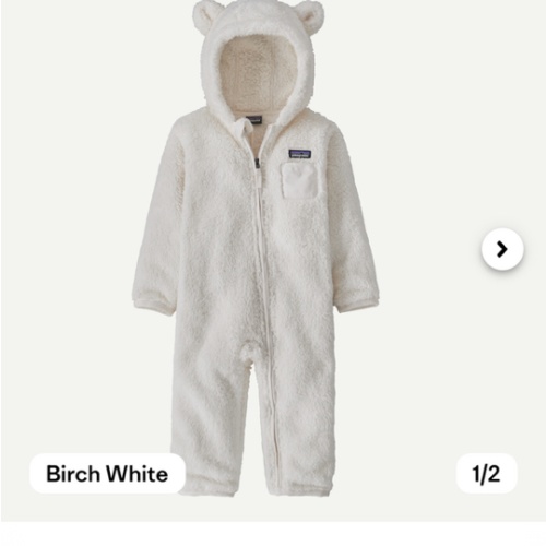 Patagonia Baby Furry Friends Fleece Bunting