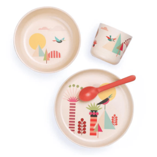 Illustrated Bamboo Kid Set - Trees