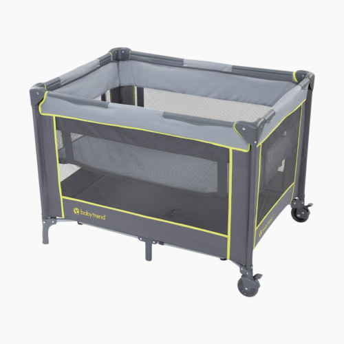 Baby Trend Portable Playard with Bassinet - Twinkle Lime