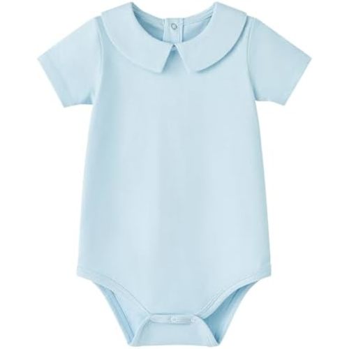 pureborn Baby Boys Girls Bodysuit Super Soft Cotton Romper 0-24 Months