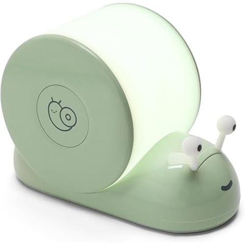 QANYI Snail Night Light, Green Cozy Snail Shape Cute Desk Lamp with Magnetic for Bedroom Kitchen, Aesthetic Vine Plant Room Decor with Gifts Ideals for Teens Tween Teenage Girls Women