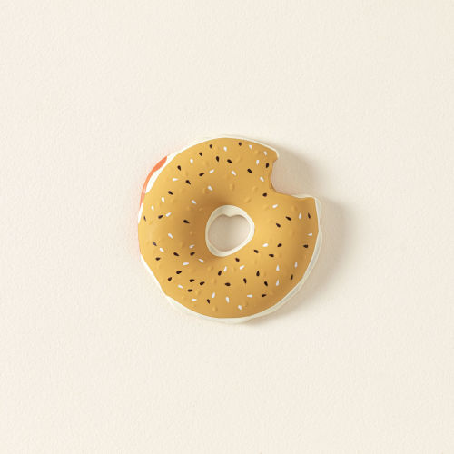 Bagel with Lox Teether