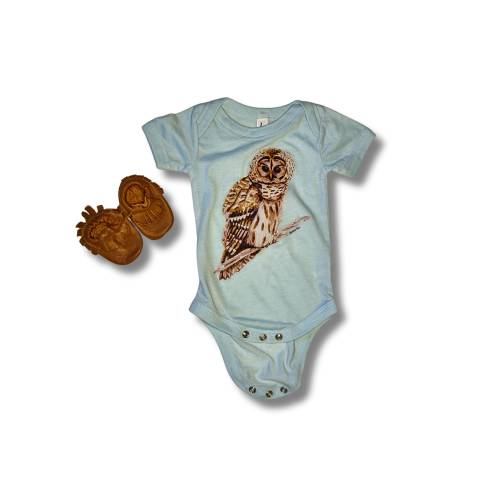 Barred Owl Onesie