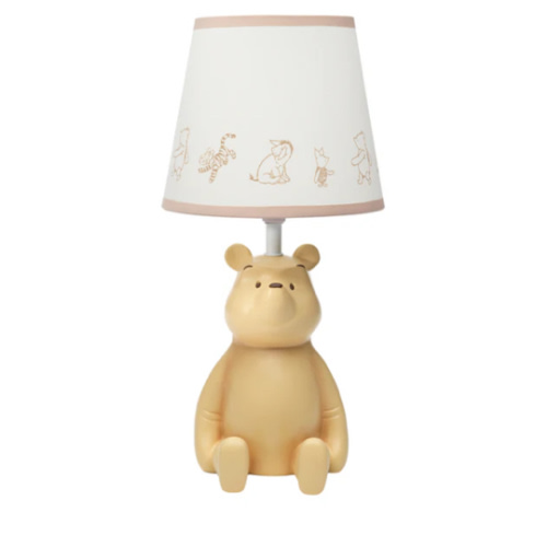 Disney Baby Storytime Pooh 3D Table Lamp with Shade – Lambs & Ivy