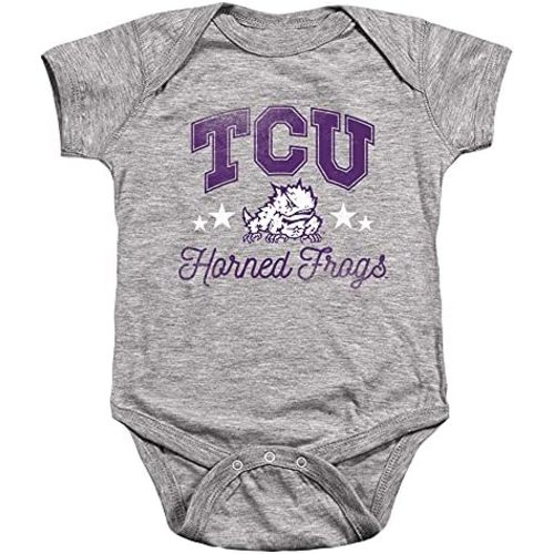 Texas Christian University Official Horned Frogs Unisex Infant Snap Suit for Baby