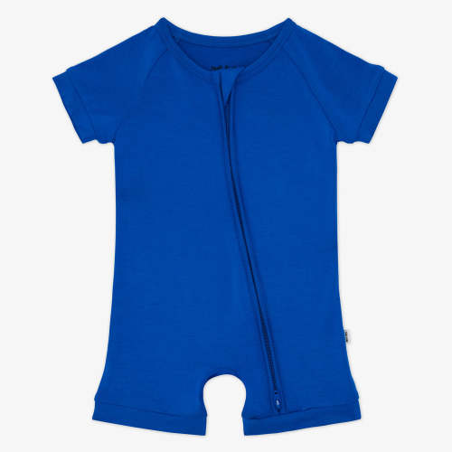 Electric Blue Shorty Zippy | Little Sleepies