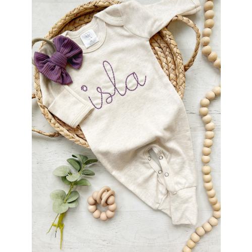 Style: Romper Only. Personalization: Iris