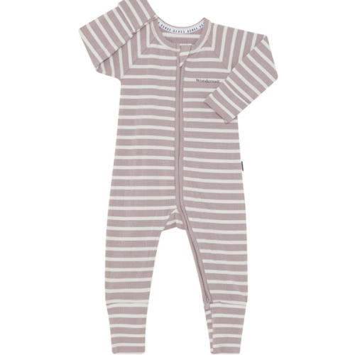 Bonds Wide Needle Rib Zippy | Baby Baby Coverall | BWJHA