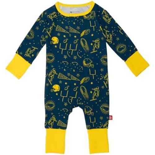 Magnetic Me Magnetic Convertible Coveralls | Silky Soft Modal Fabric | Baby Onsie Available in Sizes NB - 24M