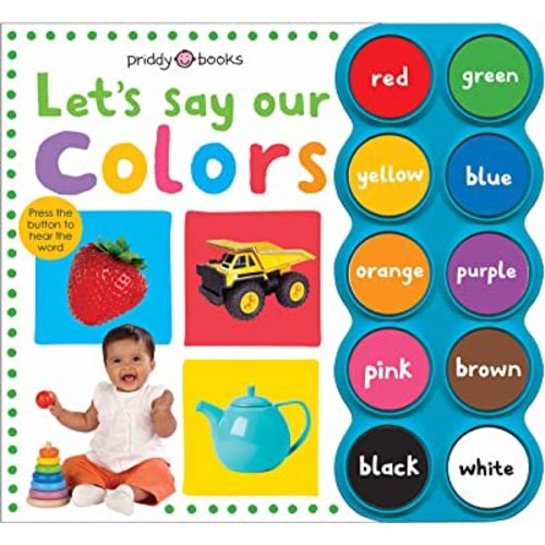 Simple First Words Let's Say Our Colors