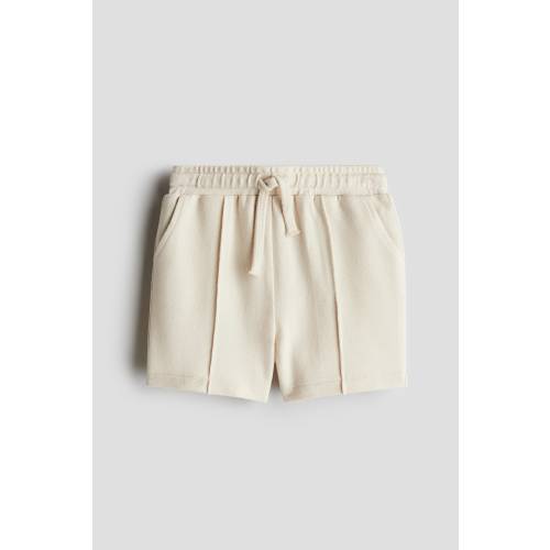 Piqué Shorts, Cream, 12M