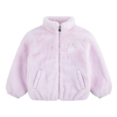 Toddler Girls Nike Faux Fur Jacket