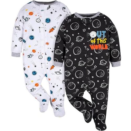 Gerber Baby Boys' 2-Pack Sleep N Play