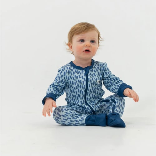 Baby Zip Up - Bluebonnet