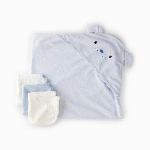 Carter's 4-Piece Towel and Washcloth Set - Blue