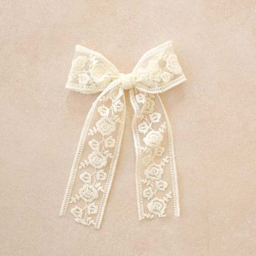 Oversized Sunday Hair Bow • Lace & Liberty | Toddler + Girls Hair Bow Clip (Small Batch Release)
