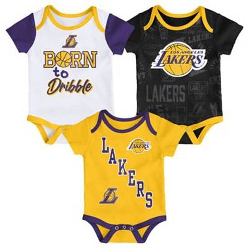NBA Infant Los Angeles Lakers White Born To Hoop Creeper Set | Dick's Sporting Goods