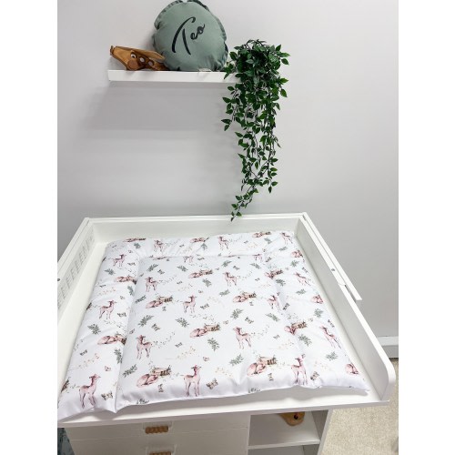 floral Water Resistant Baby Changing Pad, Wasserfeste Wickelauflage, Changing table Set, Wrap pad baby, Water Repellent pad, baby nursery
