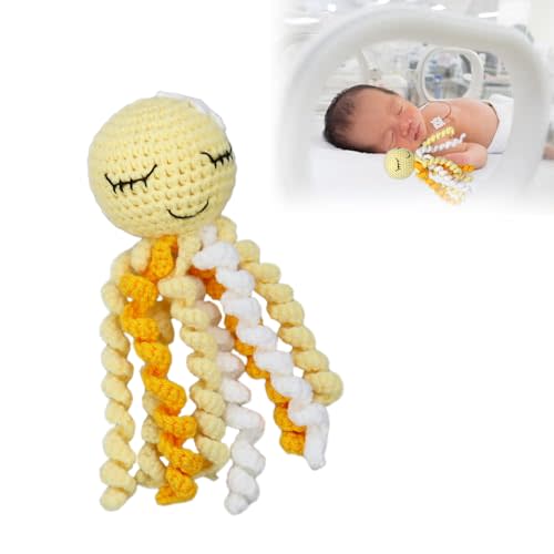 Crochet Octopus for Preemies Octopus for NICU Baby Scent Bonding Newborn Baby Gift