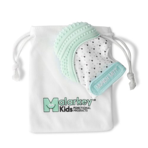 Munch Mitt - Mint Green - Triangles
    
    
    
      – Malarkey Kids