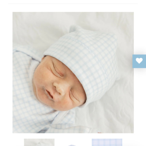 Peek-A-Boo Wishes Hat - Light Blue – Magnolia Baby