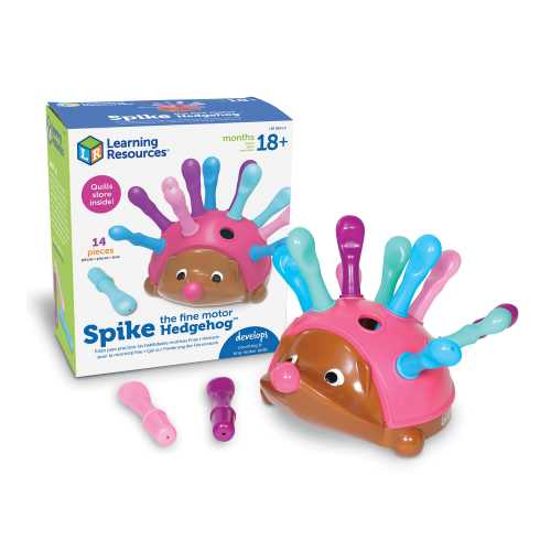 Spike the Fine Motor Hedgehog® - Pink