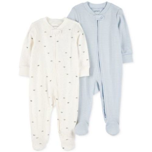 Baby 2-Pk. Cotton Sleep & Play Pajamas
