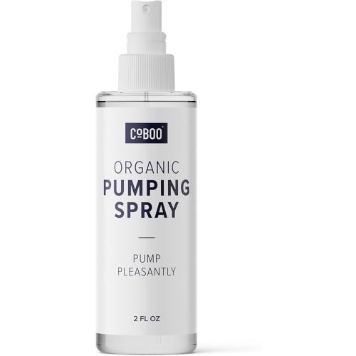 Breast Pump Flange Spray | Helps Sore Nipples & Clogged Milk Ducts | Skin Lubricant for Breast Pumping | Apply Pumping Spray Directly to Shields | Vegan & Lanolin Free | (2 Fl Oz)