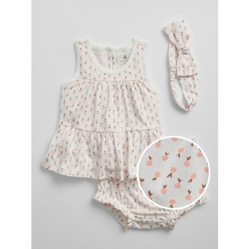 Baby Tiered Three-Piece Outfit Set