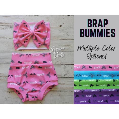 Dirtbike Bummies | Shorties, Bloomers, Pants | Motocross Baby, Dirtbike Baby Clothing | Baby Shower, Sibling Sets Birthday Gift | Racetrack