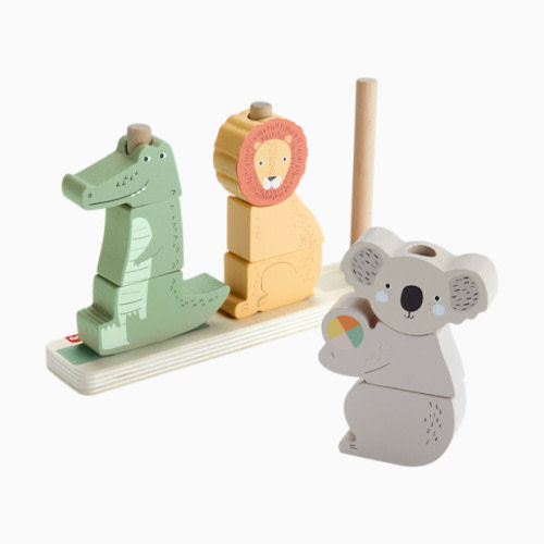 Wooden Stack & Sort Animals