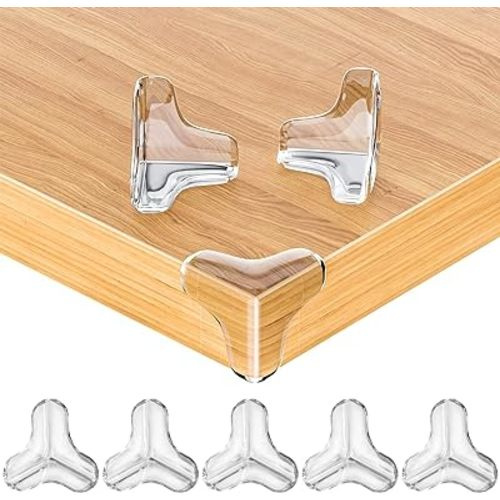 Baby Proofing Corner Protector Baby: 8 Pack Corner Protectors Baby Proof Corners and Edges Protector, Clear Table Corner Protectors for Baby Safety